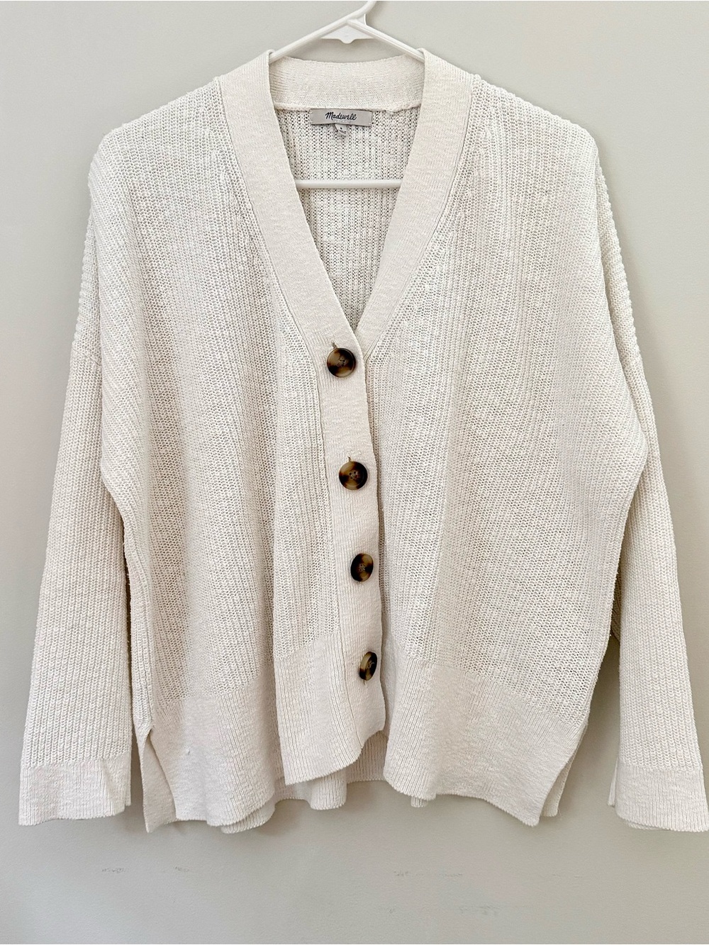Madewell Cardigan - Off white - Small - VGUC